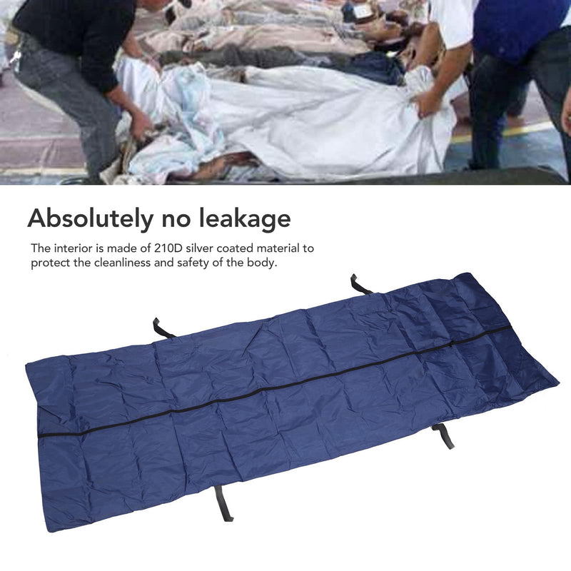 CHEOTIME Body Bag, Leak-proof Body Storage Bags, Robust, Thickened Emergency Body Bag for Emergency Storage and Removal of Bodies (59.1 x 23.6 inches) 59.1 x 23.6in