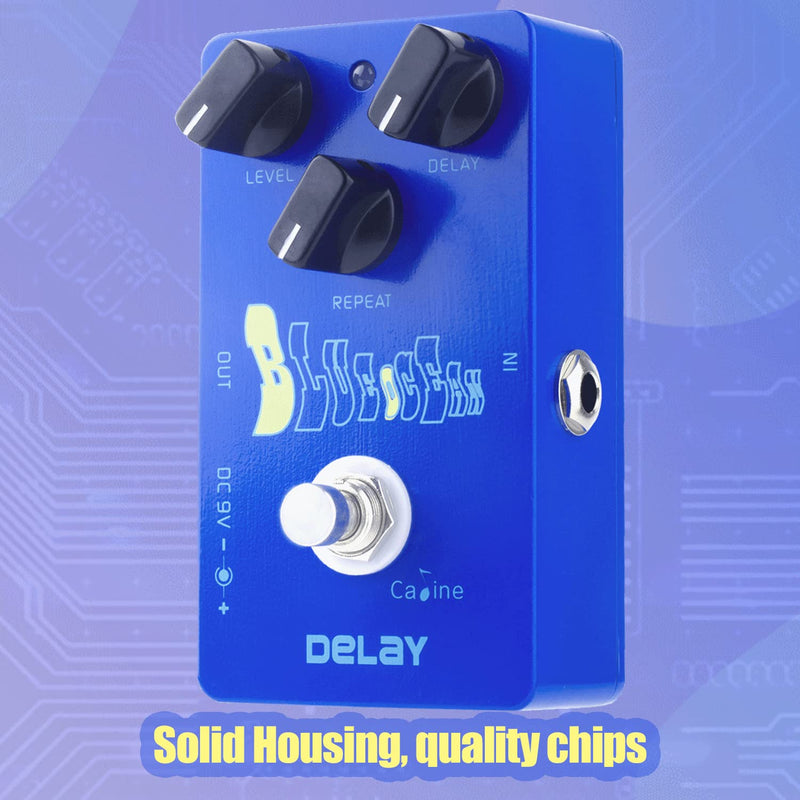Caline CP-19 Analog Delay Pedal Vintage Delay Effects Electric Guitar Pedal True Bypass