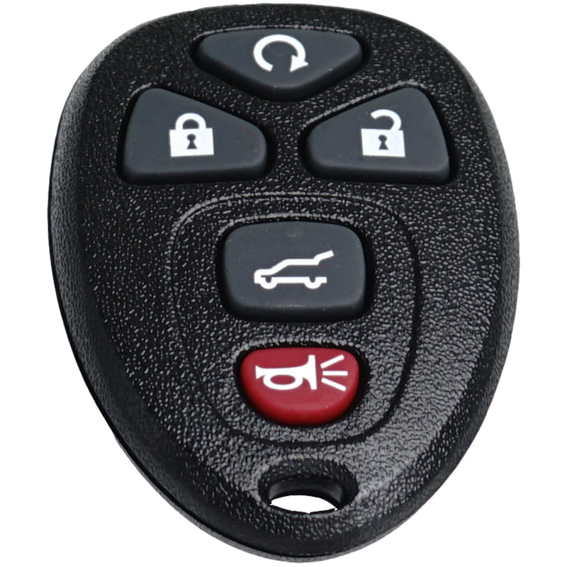 Keyless Entry Remote Control Key Fob Replacement Fits for Chevy Traverse 2007-2016 Tahoe Suburban GMC Acadia Yukon XL Buick Enclave Cadillac Escalade Saturn Outlook OUC60270 OUC60221 15913415