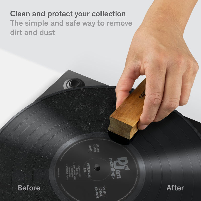 Record Cleaner Brush - Vinyl Cleaner Record Brush - Velvet Vinyl Brush - Record Player Accessories - Vinyl Record Brush