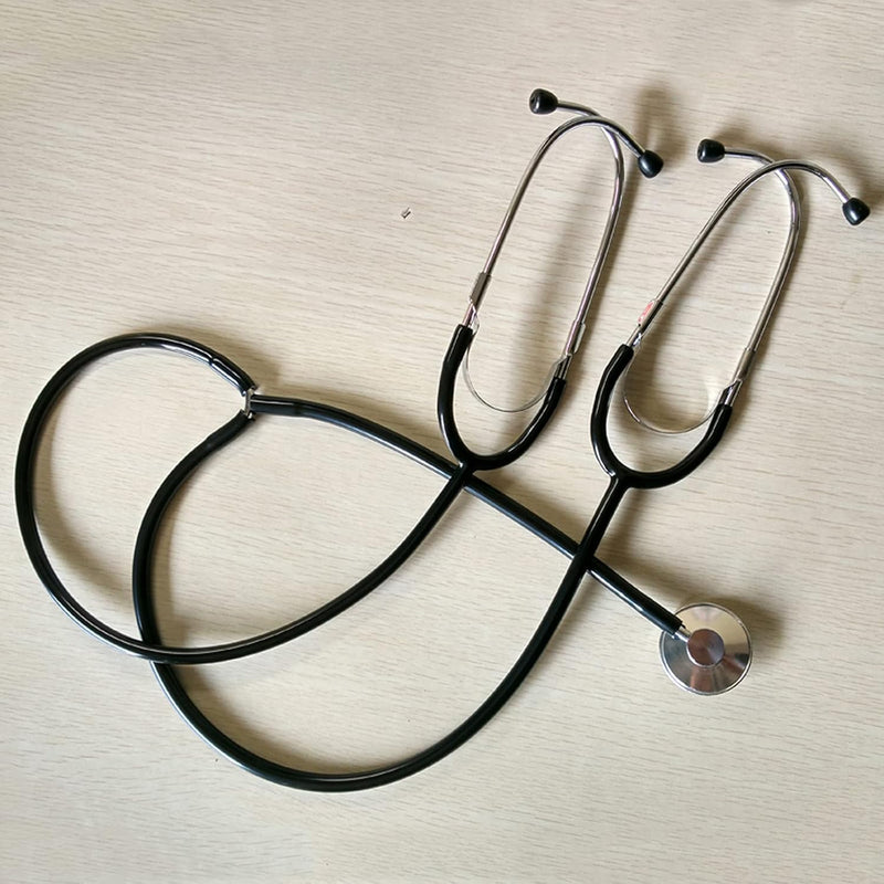 Single Head Teaching Stethoscope for Medical Training Nurse Adults Kids Black||HN100