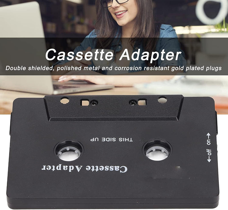 Cassette Adapter Car Bluetooth Audio Receiver, Tape Player Bluetooth 5.0 Cassette Aux Adapter