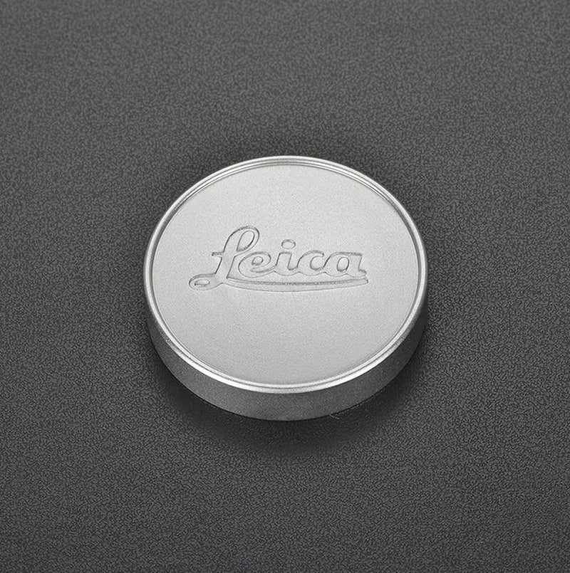 [AUSTRALIA] - Qs-C Metal Silver Lens Cap Front Cover Compatible with Leica L39 E39 Caliber Lens Voigtlander Zeiss Summicron Summaron Summilux Elmar Elmarit Jupiter, Internal Diameter 42mm(1.65in) (Silver) 