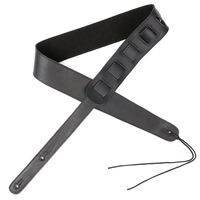 [AUSTRALIA] - Anwenk Leather Guitar Strap with Extension Genuine Leather Electric Guitar Strap Acoustic Strap Bass Strap with Extension, Cow Leather, Top Grade Material,Best Gift for Guitar Fans 