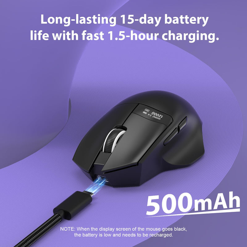 M.2 NVMe SSD Enclosure and xiaobi G9Pro Wireless Bluetooth Mouse