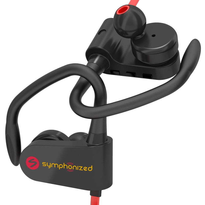 Symphonized on MFI Earbuds for iPhone + PWR Wireless Neckband Bluetooth Headphones Set