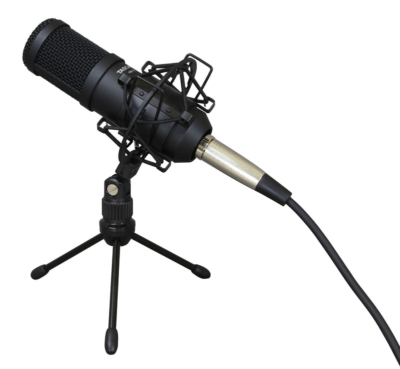 [AUSTRALIA] - Tascam Dynamic Microphone for Broadcast Microphone for Professional Podcasting and Live Streaming (TM-70), Black 