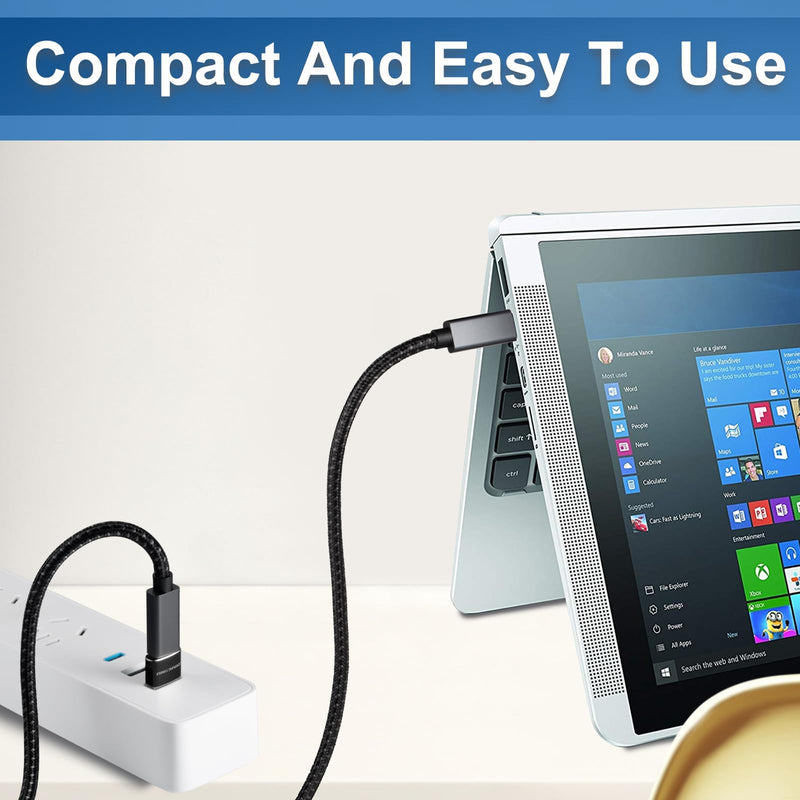 USB Male to USB C Adapter 4 Packs,USB to Type C Super Fast Charging/Transfer and OTG Function. Compatible with iPhone15 14 13 Plus Pro Max,iPad Pro Air 4 Mini 6 Almost USB Devices 4 pack black
