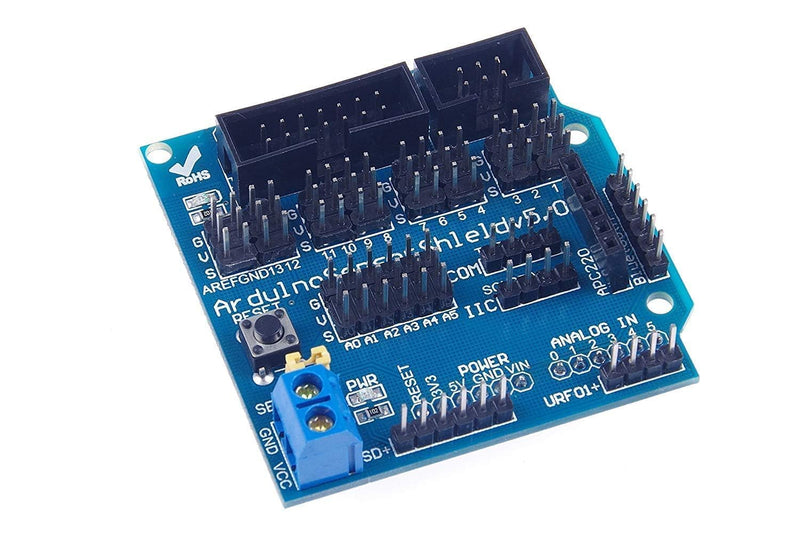 ARCELI UNO R-3 Sensor Shield V5.0 Expansion Board for Arduino Genuino System