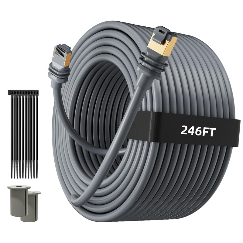 EAZUSE Starlink Ethernet Adapter Gen 3/Mini + 75M Starlink Ethernet Cable