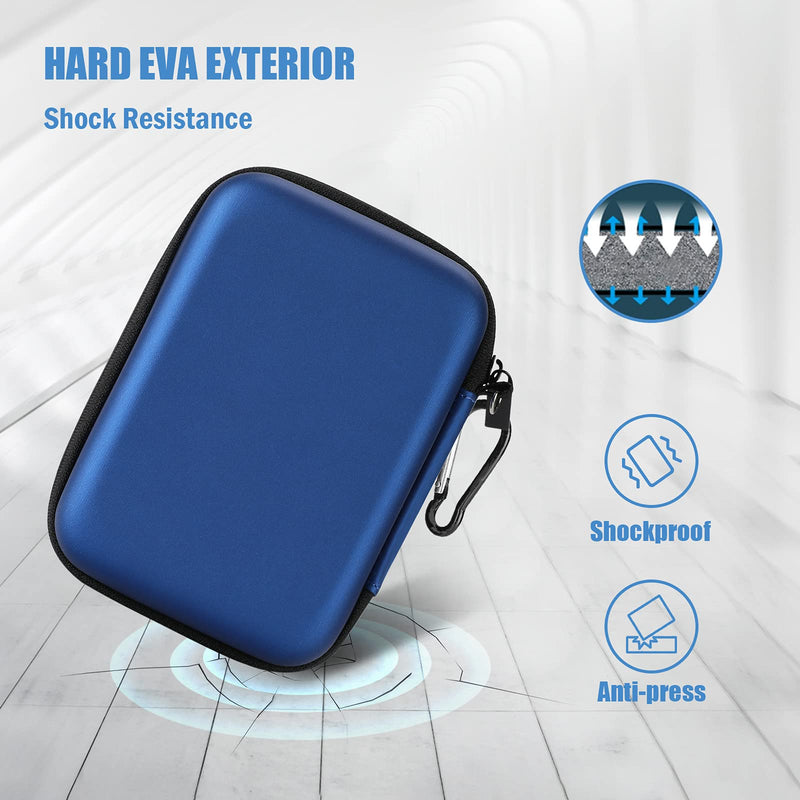 ProCase Hard Drive Case 2.5 Inch Bundle with Hard Carrying Case for Glinet Travel Router
