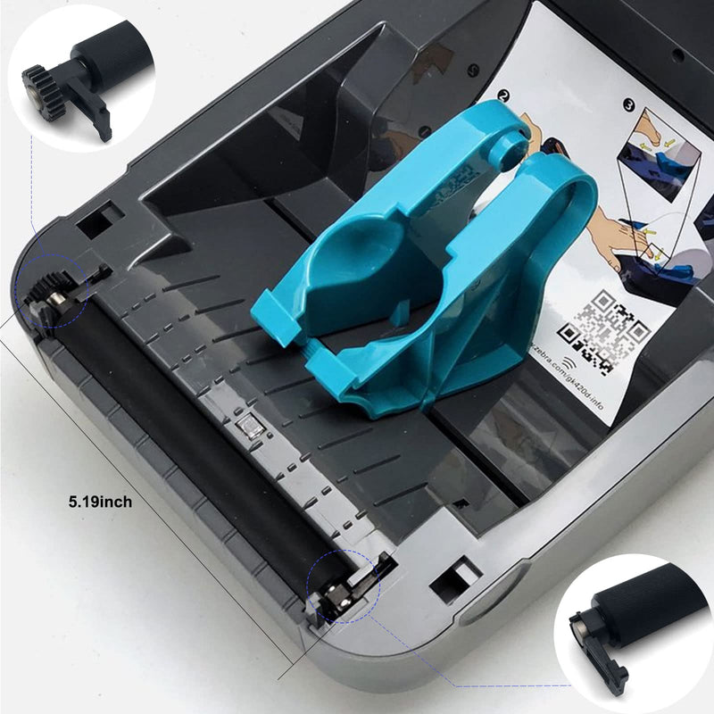 105934-034 Kit Platen Roller for Zebra GK420D GX420D GK430D GX430D ZP505 ZP550 ZP500 ZP450 Thermal Label Printer