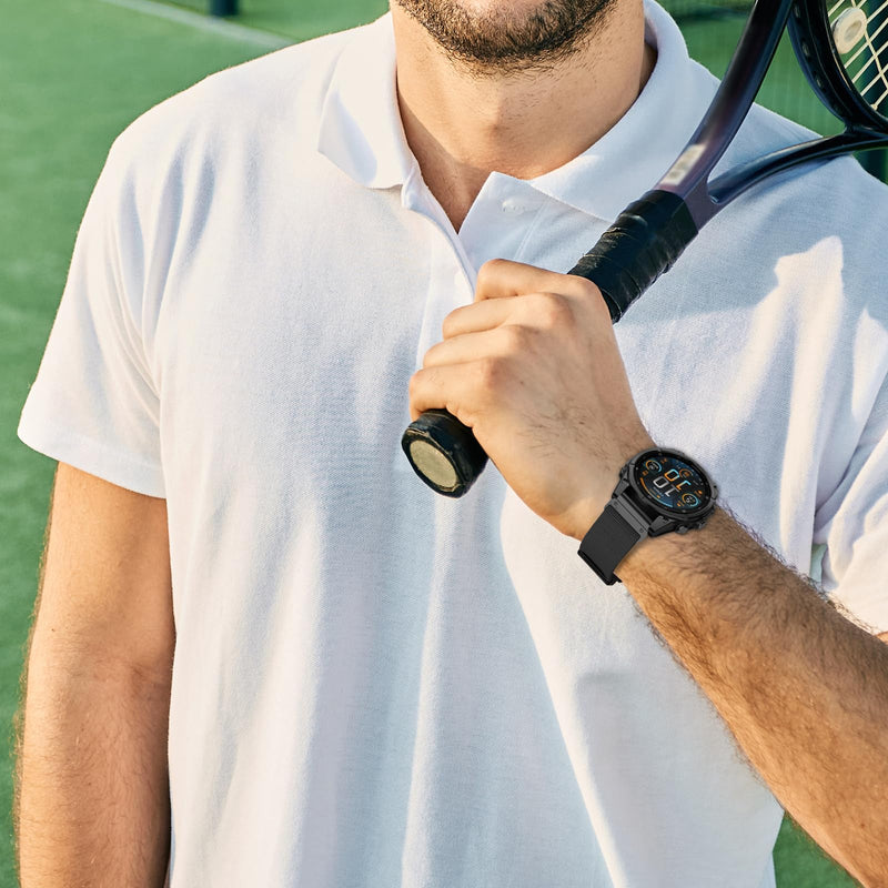 Watch Bands Compatible with Garmin Fenix 8 47mm/Fenix 7/7 pro/6/6 pro/5/5 plus/Tactix 8 AMOLED-47mm/Descent G2/G1 Solar/Epix Pro 47mm/Forerunner 965/955/945