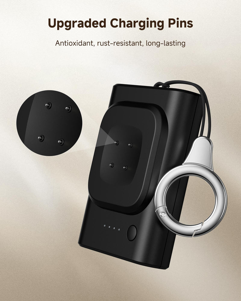 SwanScout Charger Stand for Google Pixel Watch 3/2 (Not for Pixel Watch 1), 1800mAh Portable Charger for Google Pixel Watch 3/2