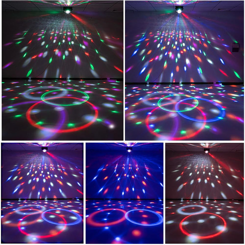 [AUSTRALIA] - Disco Ball Party Lights, Disco Ball Decor Disco Light Sound Activated with Remote Control Dj Lights for Outdoors and Indoors Home Club Karaoke Christmas Halloween Birthday Wedding Decorations. 