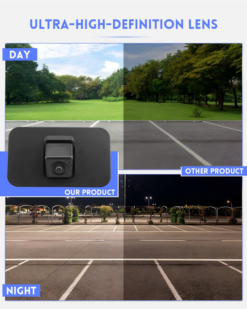 23378804 Backup Camera Rear View Parking Assist Camera Fit for Chevy Suburban Tahoe, for Cadillac Escalade ESV for GMC Yukon XL 2015 2016 2017 2018 2019 2020 Replace 23404613 23432248