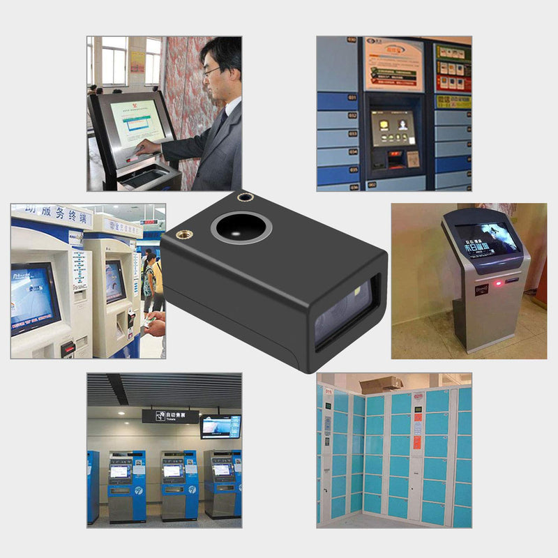 [AUSTRALIA] - 2D Embedded Mini Barcode Reader Scanner Scan, Symcode QR Barcode Reader Module Scanner with Auto Sensing Cell Phone Computer Screen Scan 2D Embedded Scanner 