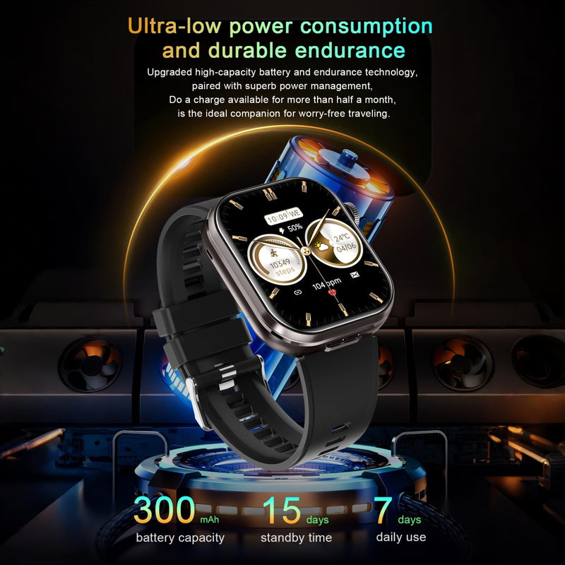 Smart Watch with Earbuds,2.02" HD Screen Fitness Watch,Answer/Make Calls,2 in 1 Smartwatch with TWS Earphones,Waterproof Sports Fitness Tracker Compatible for Android & iPhone Rose Gold