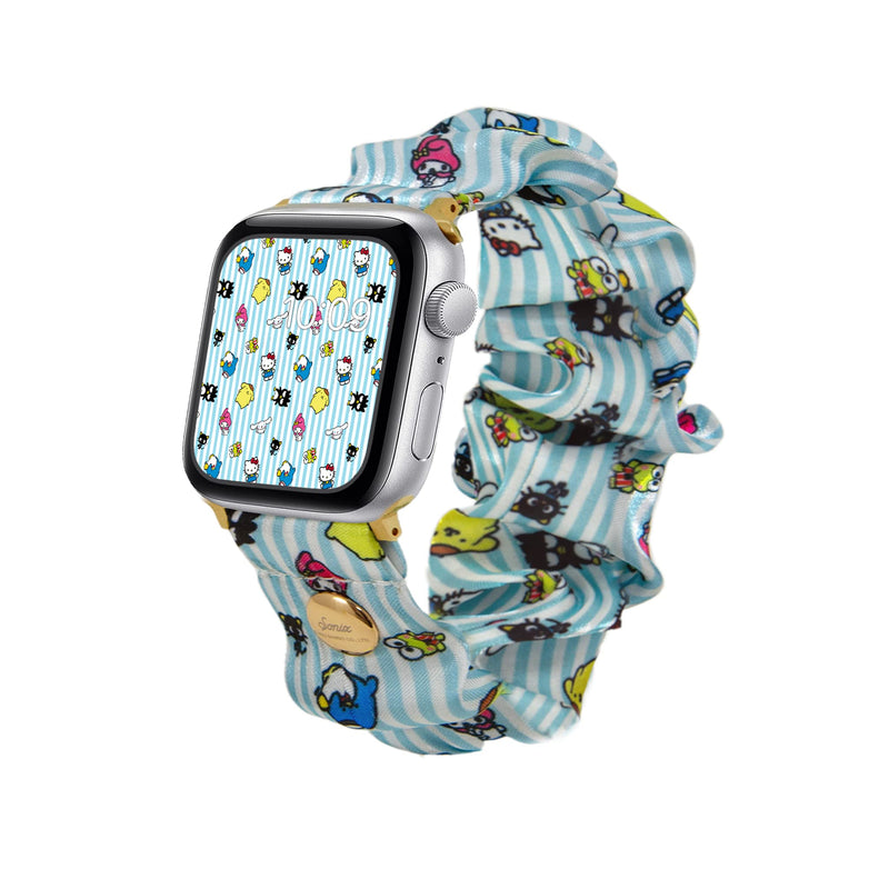 Sonix x Sanrio Watch Bumper Cover - Silicone Case (Chococat) + Hello Kitty Scrunchie Watch Band (Hello Kitty Friends)