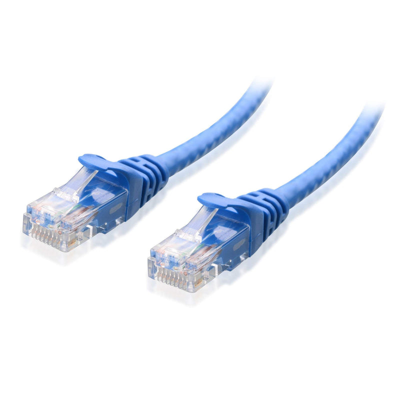 Cable Matters 100-Foot Snagless Long Cat6 Ethernet Cable (Cat6 Cable, Cat 6 Cable) in Blue & 50-Foot Cat6A Shielded Ethernet Cable