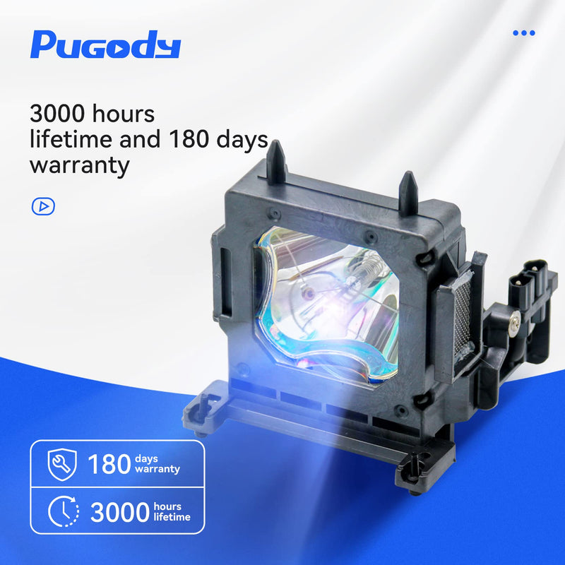 Pugody LMP-H210 Replacement Projector Lamp Bulb for Sony VPL-HW45ES VPL-HW60 VPL-HW65 VPL-HW65ES VPL-VW65ES VPL-HW60ES VPL-HW48ES VPL-HW65E VPL-HW45E VPL-HW45EW VPL-HW45AES VPL-HW65AES VPL-HW65EW