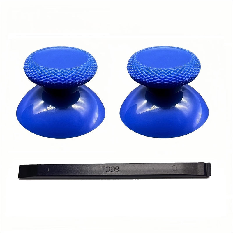 Replacement Thumbsticks for Oculus Quest 2 Left Right Controller, Custom Analog Thumb Sticks for Meta Quest 3 Controller, VR Accessories Repair Kit Joysticks Buttons for Metaquest Pro - Blue [2PCS]Blue