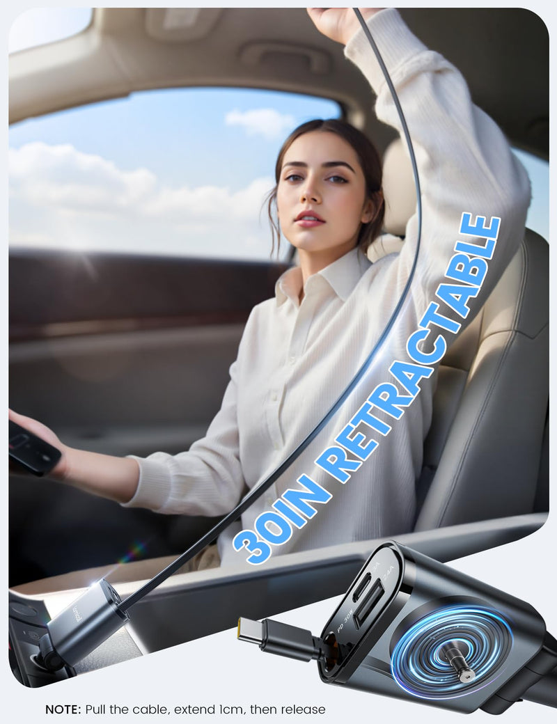 Lamicall Car Char-ger + Car Vent Phone Mount