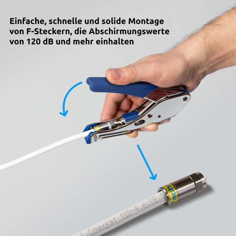 TechniSat Zange für F-Compressions-Stecker
