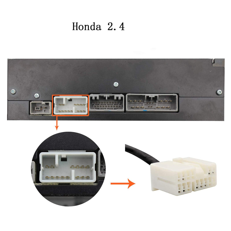 [AUSTRALIA] - AUX Cord, Car Audio USB AUX Input Adapter Stereo CD Changer Compatible with Honda Accord 2003-2011/City 2002-2011/CRV 2005-2011/Civic 2006-2011/Odyssey 2005-2011 USB+AUX Adapter 