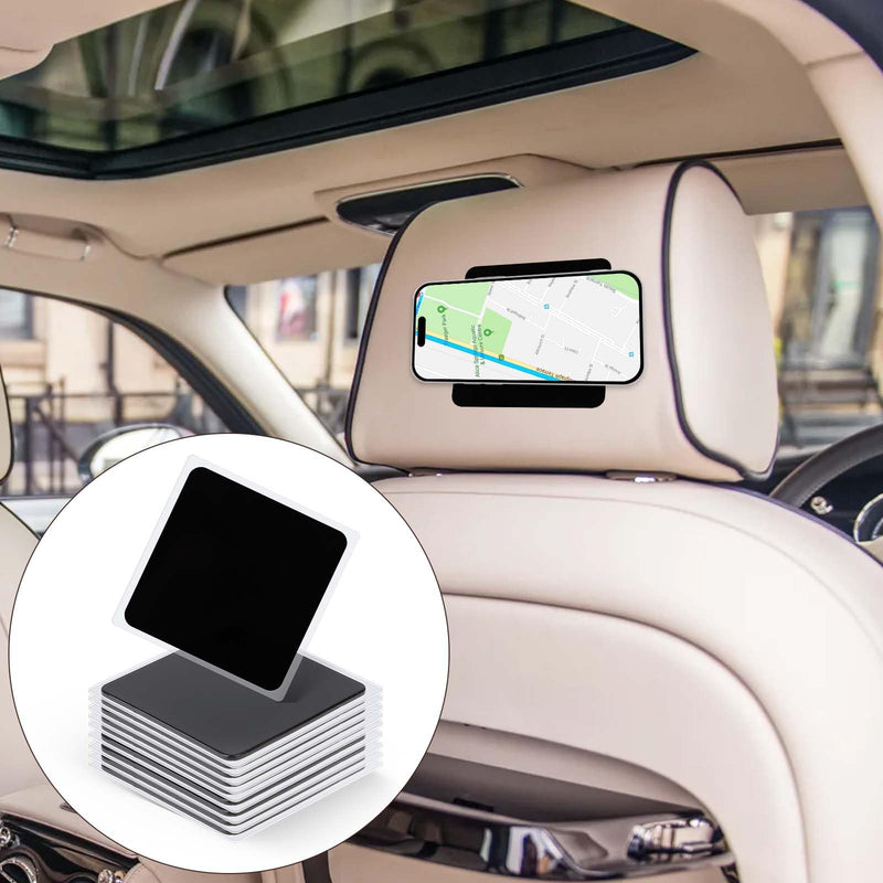 10Pcs Sticky Gel Pads for Car Dashboard Anti-Slip Double Sided Gripping Pads Removable Traceless Gripping Pad Washable Reusable Anti Slip Pad for Car Dashboard Office Home