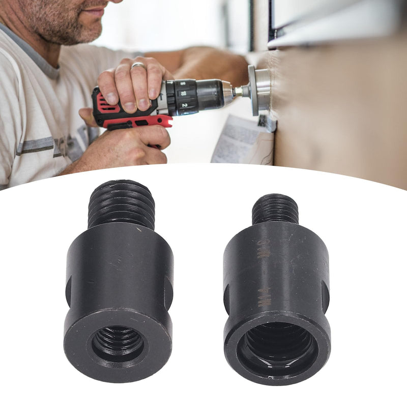 M10 to M14 Thread Converter Adapter, M10 to M14 Thread Converter Adapter, M10 to M14 Extension Bar for Drill Core Bit Grinding Wheel Angle Grinder