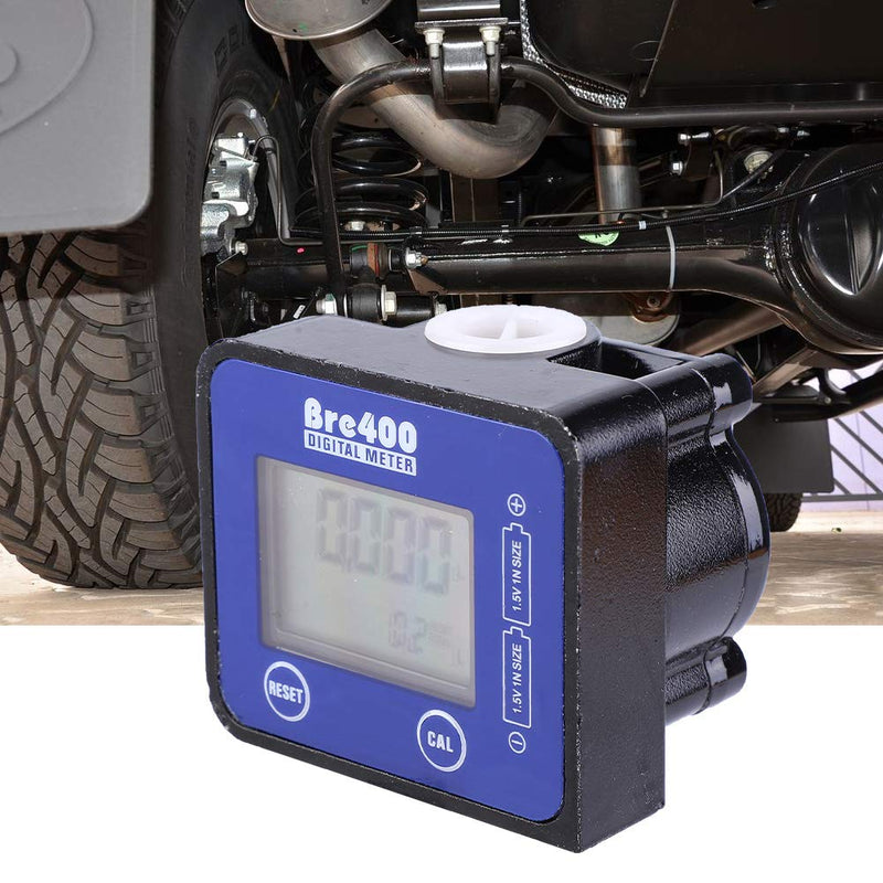 Fuel Oil Flowmeter, High Precision Digital Flow Meter, Diesel, Aluminium Alloy Pipeline Flow Gauge, 1/2 Inch LCD Display, Flow Meter, High Precision