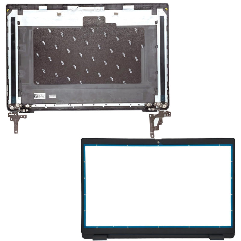 LCD Back Cover with Bezel and Hinges for Dell Latitude 15 3540 E3540 | 15-Inch,Includes Front Bezel and Left and Right Hinges,P/N 03JW02/3JW02