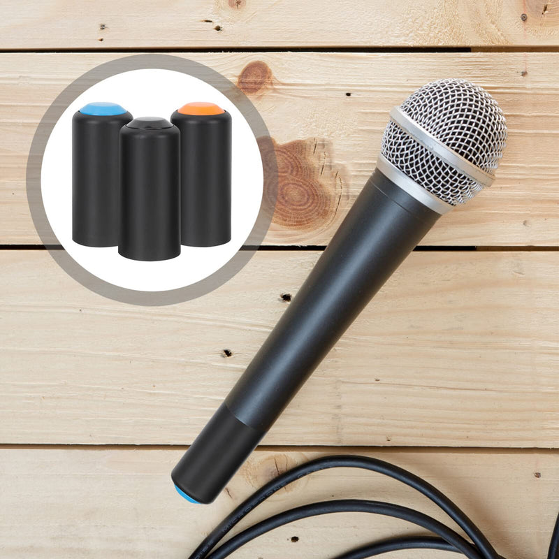 [AUSTRALIA] - Vaguelly Mic Battery Covers Battery Cover 3pcs Mic Screw on Caps Cover Compatible for Shure PGX2/SLX2/PG58/ / 