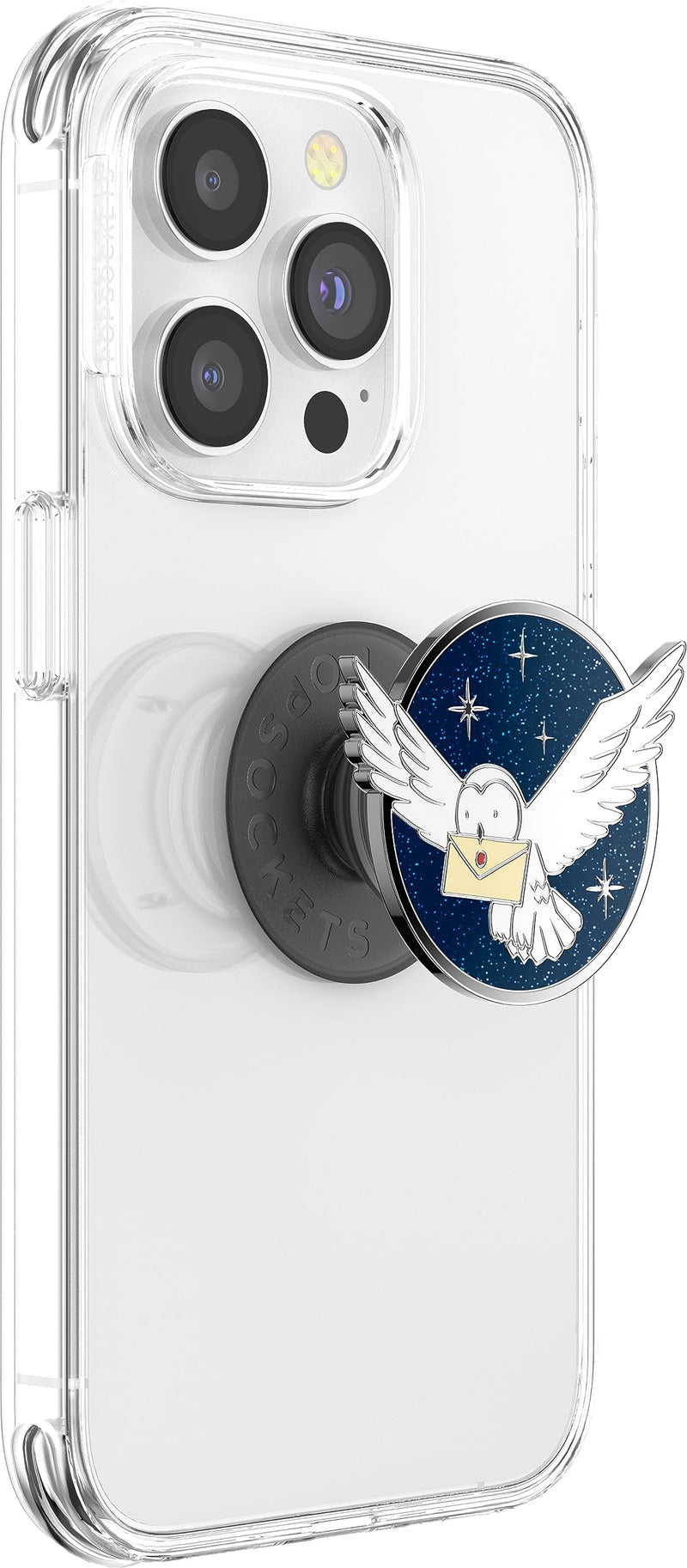 POPSOCKETS Phone Grip with Expanding Kickstand, Harry Potter - Enamel Hedwig Adhesive