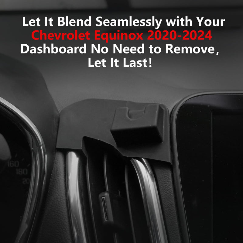 CLEC for Chevrolet Equinox 2020-2024 Magnetic Wireless Charger Car Phone Holder Mount Custom Fit for Chevrolet Equinox Chevy 15W Fast Charging Car Phone Holder Wireless Charger