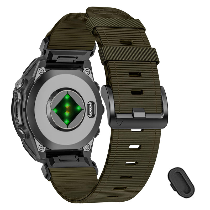 20mm Watch Band Compatible With Garmin Fenix 8 AMOLED 43mm/Fenix 7S pro sapphire solar/Fenix 6S Pro/Fenix 5S Plus/Descent Mk3i 43mm/Mk2s/Approach S70 42mm