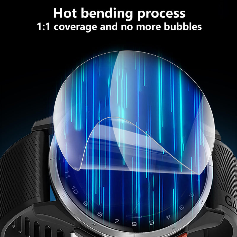 3 Pack for Garmin Approach S44 Screen Protector, Non-Tempered Glass Flexible Protection, HD Clear Protective Film