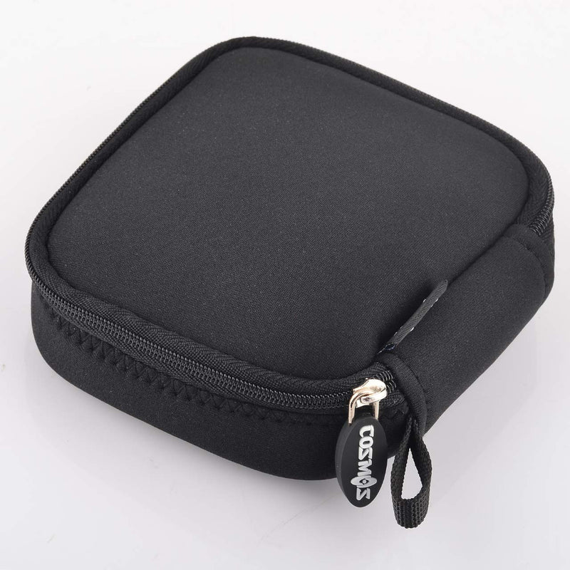 CM Small Travel Carrying Storage Organizer Bag Case Pouch Compatible with MagSafe Power Adapter, Laptop Accessories Cables, Cords, USB Drives, Earphones