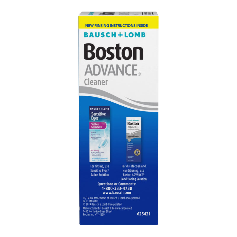 Boston Advance Contact Lens Solution by Bausch+ Lomb, for Gas Permeable Contact Lenses, 1 Fl Oz (Packaging May Vary) 1 Fl Oz (Pack of 1)