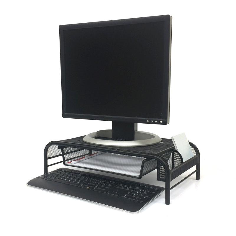 Mind Reader Monitor Stands, Organizers, and Risers Bundle (3 products)