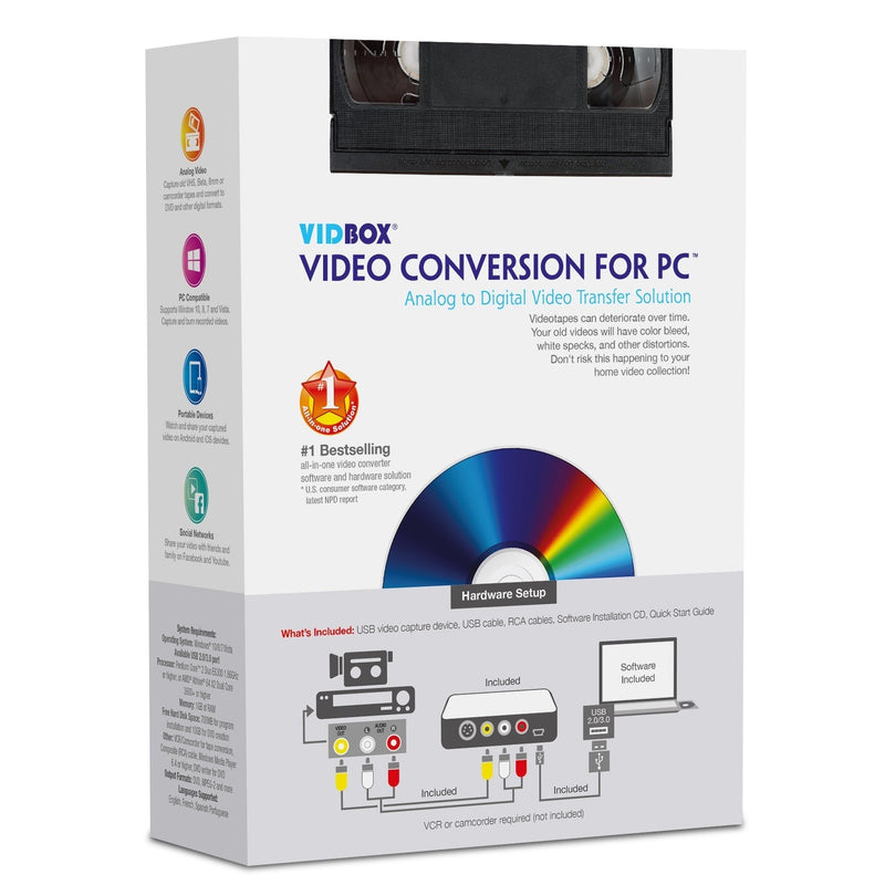 USB 2.0 Video Conversion for PC For Windows 10, Windows 8 PC solution