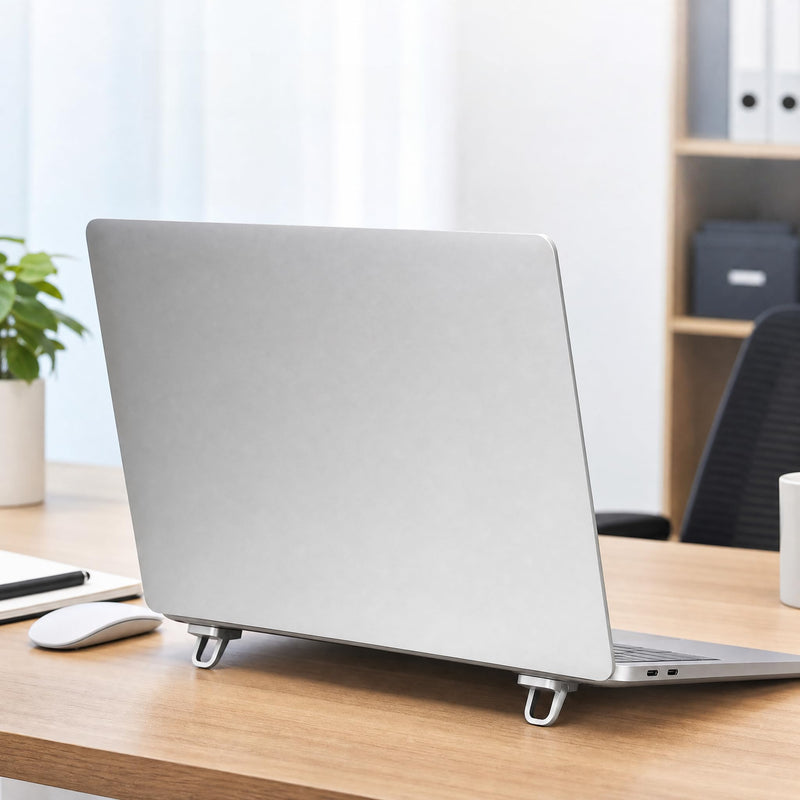 2pcs/4pcs Laptop Stand, Keyboard Support Column, Mini Notebook Stand, Portable Notebook Bracket black 2