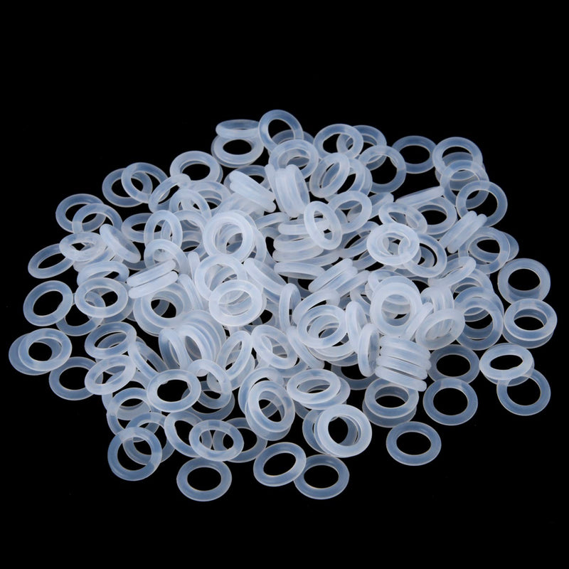 Keyboard Puller Keycap Removal Tool and 200 Pieces Rubber O-Ring Dampeners O-Ring Plumbing Rubber O-Ring Seal for Cherry MX Switch and Mechanical Keyboard