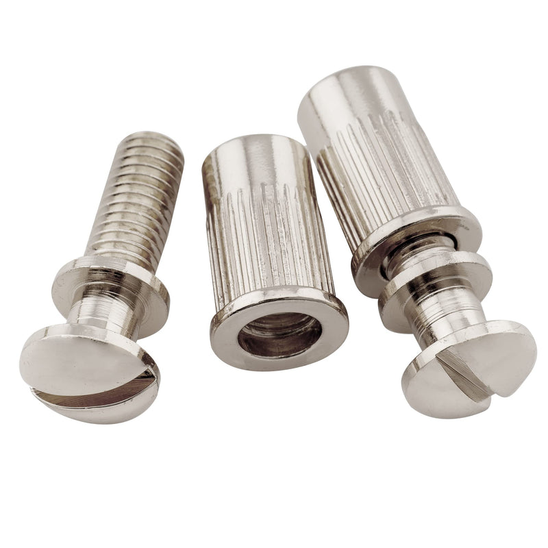 [AUSTRALIA] - Musiclily Pro 52.5mm (2-1/16 inch) Pigtail Style Adjustable Wraparound Bridge Tailpiece for Epiphone Les Paul SG Style Electric Guitar, Nickel 