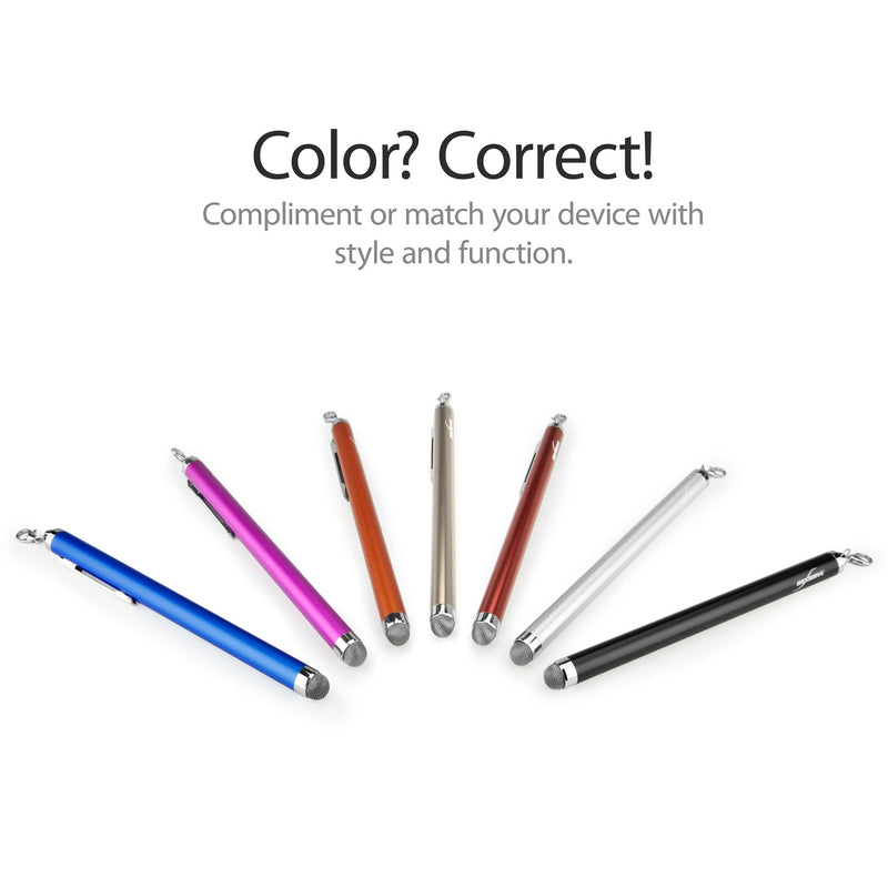 BoxWave Stylus Pen Compatible with Kindle Paperwhite (1st Gen 2012) (Stylus Pen by BoxWave) - EverTouch Capacitive Stylus, Fiber Tip Capacitive Stylus Pen - Jet Black