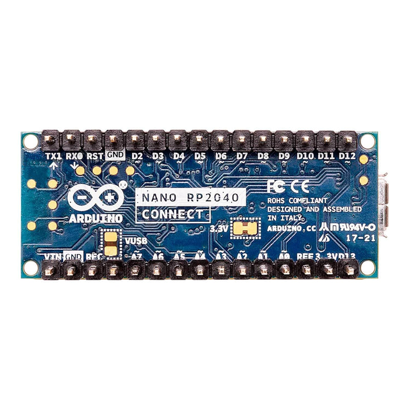 Arduino Nano RP2040 Connect with Headers