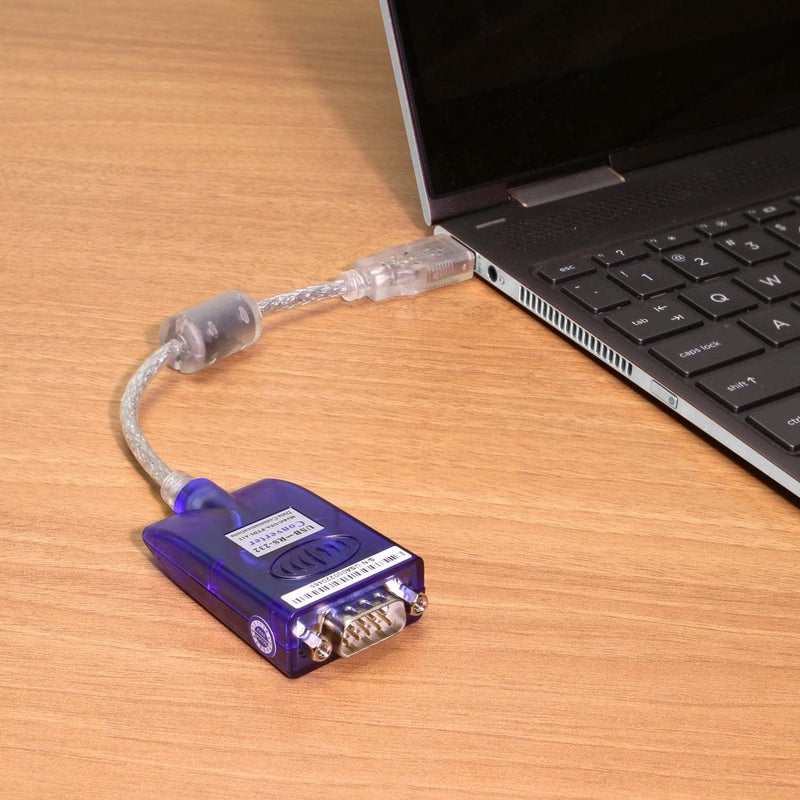GearMo Windows 7, 8 and 10 Compatible USB Serial Adapter FTDI Chip RS232 DB-9 920K with TX/RX LED