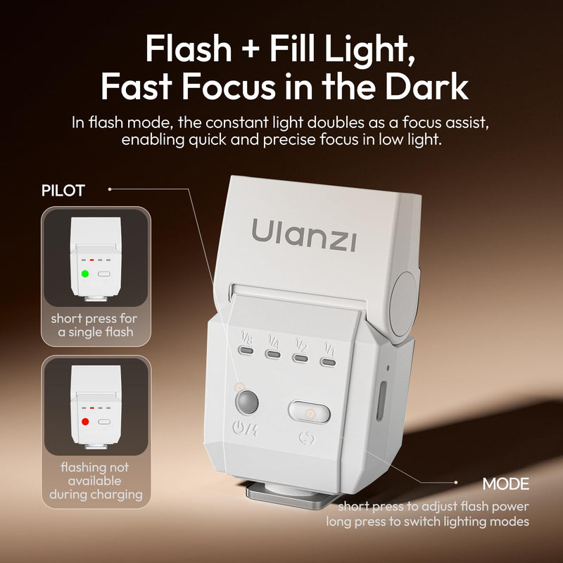 ULANZI SL03 Camera Mini Flash and ULANZI SL02 Mini Flash Speedlite