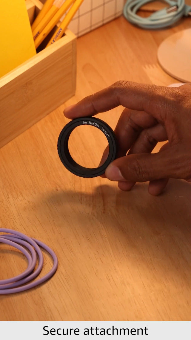 Celestron T-Ring for Nikon – Fits Standard T-Adapters for Astrophotography